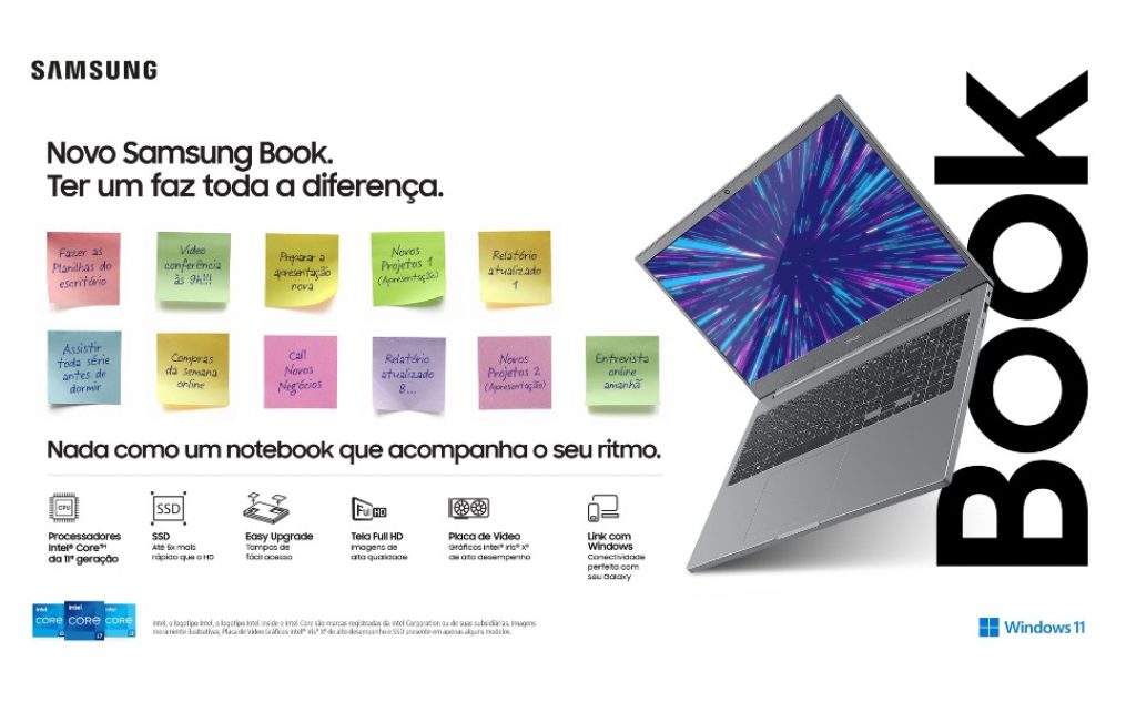 Notebook Samsung Book i5