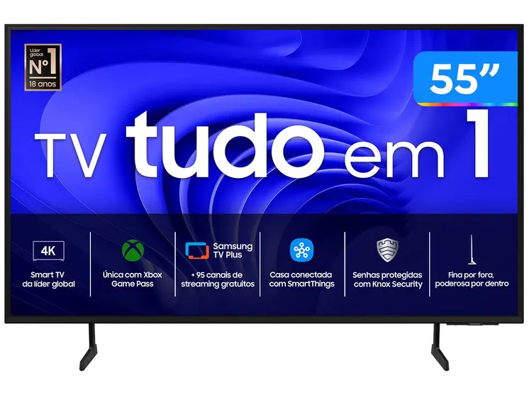 Smart Tv Samsung 55" 55DU7700 em oferta