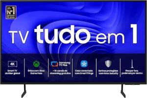 Samsung Smart Big TV 75" UHD 4K 75DU7700 - Processador Crystal 4K, Gaming Hub